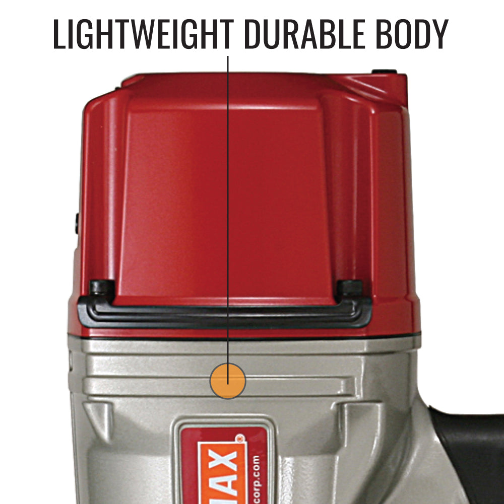 MAX CN100 Coil Nailer - Lightweight Durable Aluminum Body | nailgun.in
