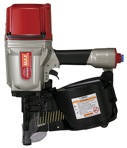 MAX CN100 Pneumatic Coil Nailer - Front View | Buy Online India | nailgun.in