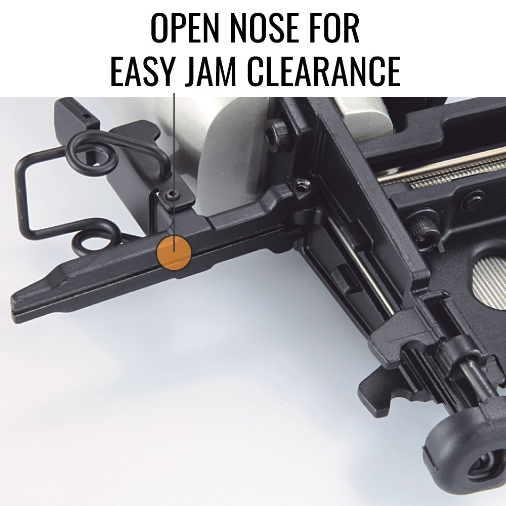 MAX NF565A Finish Nailer - Open Nose Design for Easy Jam Clearance | nailgun.in