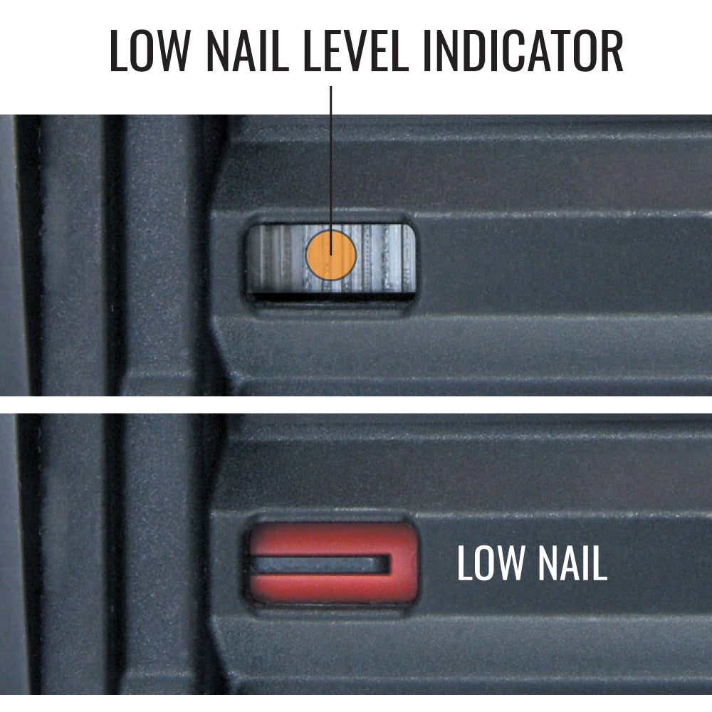 MAX TA238B Finish Nailer - Low Nail Level Indicator for Easy Reloading | nailgun.in