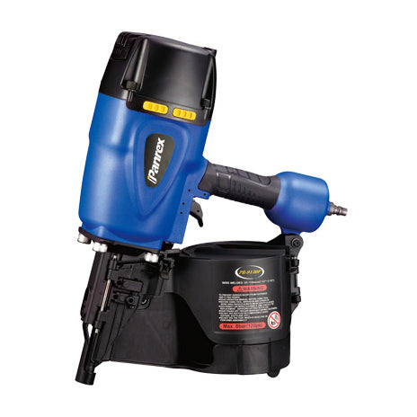 PANREX PR-9130P Industrial Pallet Coil Nailer – front view showing magazine and grip
